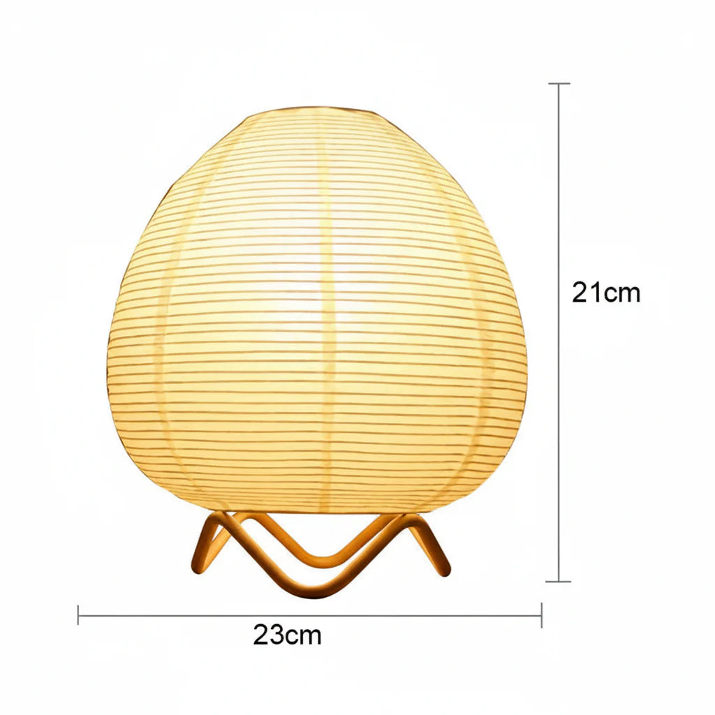 Luminária de Mesa Japonesa Bamboo