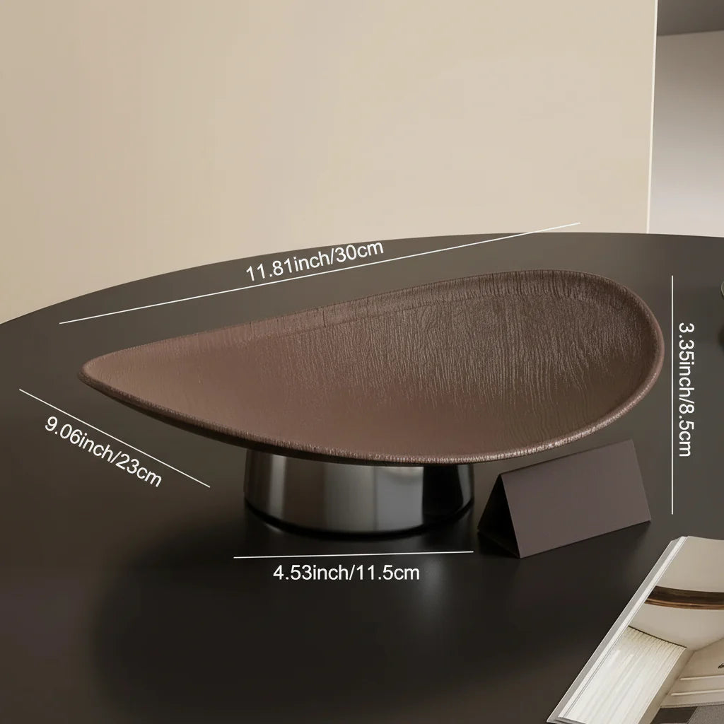 Bandeja Oval Decorativa em ABS