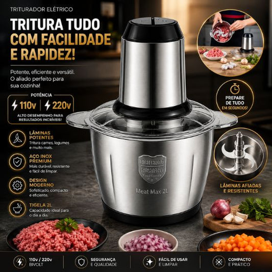MeatMax Pro™ Processador de Alimentos