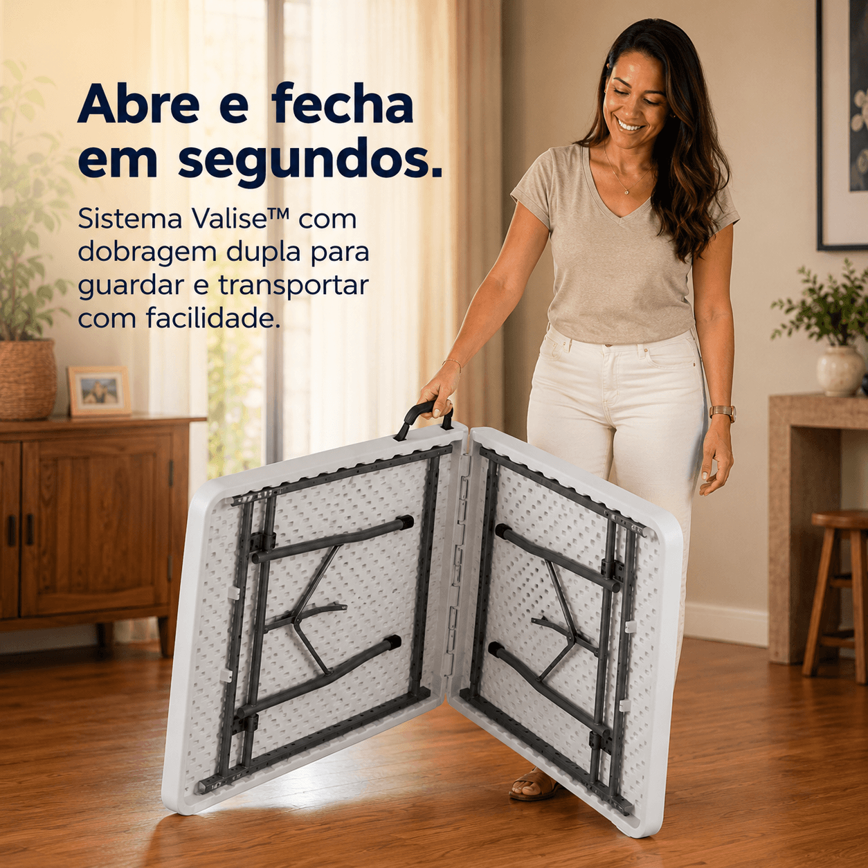 Mesa Dobrável Pro — A mesa que faltava no seu lar