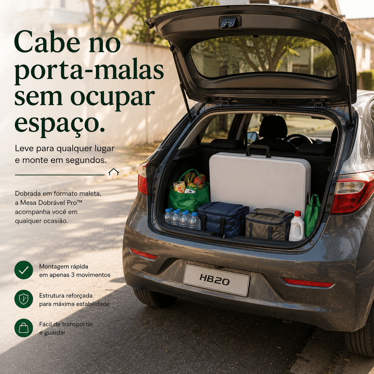 Mesa Dobrável Pro — A mesa que faltava no seu lar