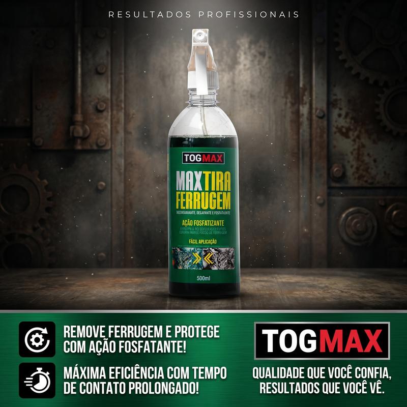 Tira Ferrugem Togmax Removedor de Ferrugem de Ferro Metais Fosfatizante Remove Oxidação