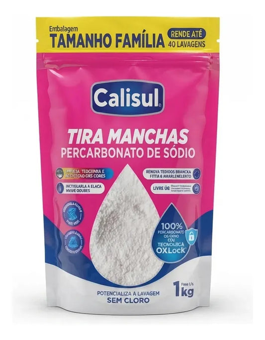 Percarbonato De Sódio 100% Puro | Sem Cloro, Tira Manchas e Branqueador