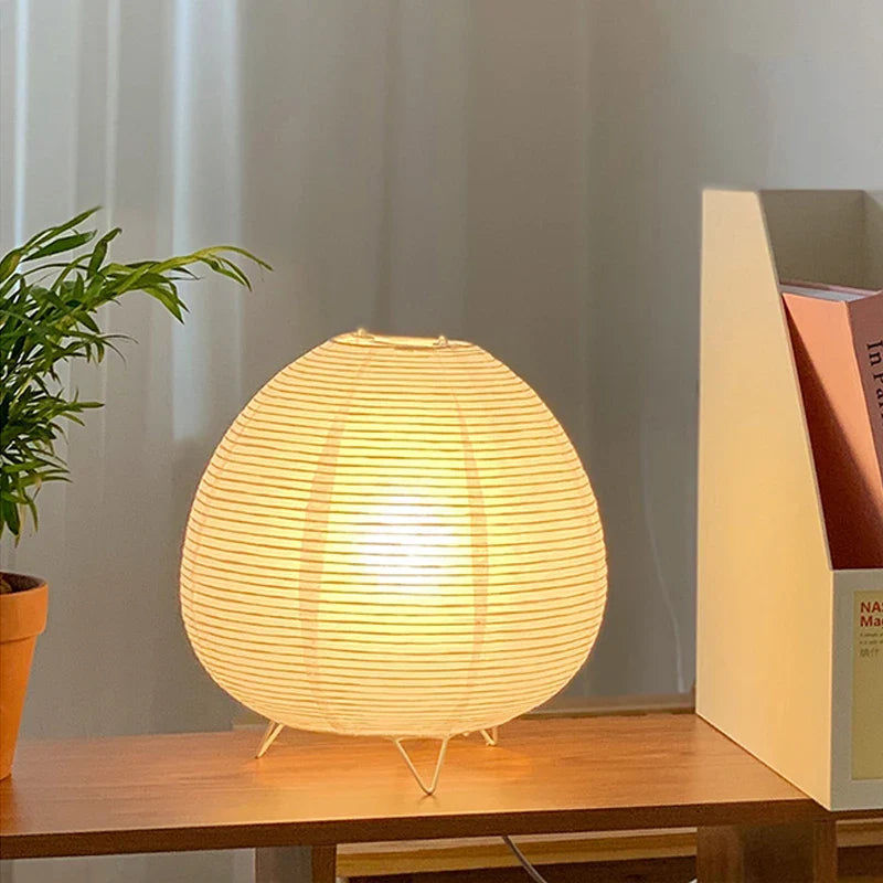 Luminária de Mesa Japonesa Bamboo