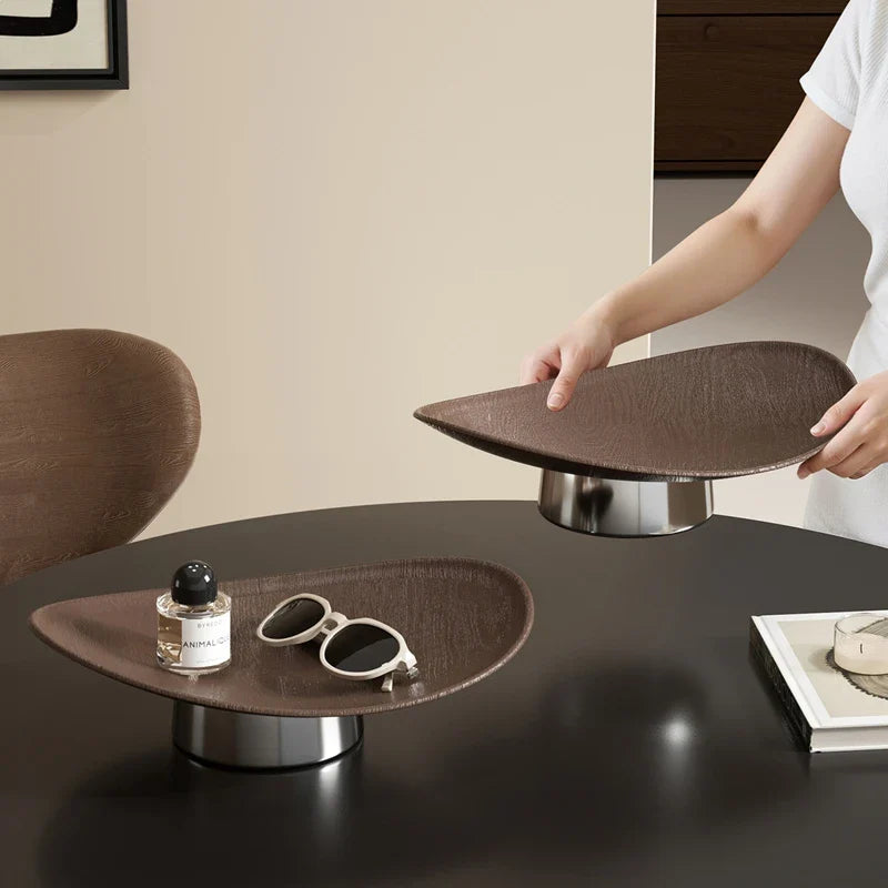 Bandeja Oval Decorativa em ABS