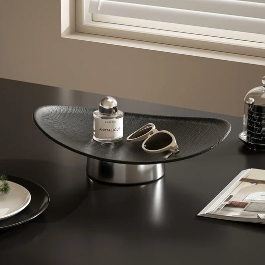 Bandeja Oval Decorativa em ABS