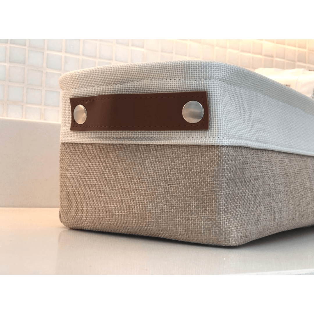 Caixa Organizadora Decorativa de Tecido – Multiuso e Dobrável