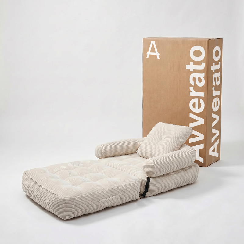 Poltrona-Cama Primeiro dia House Nuvem em Cotelê