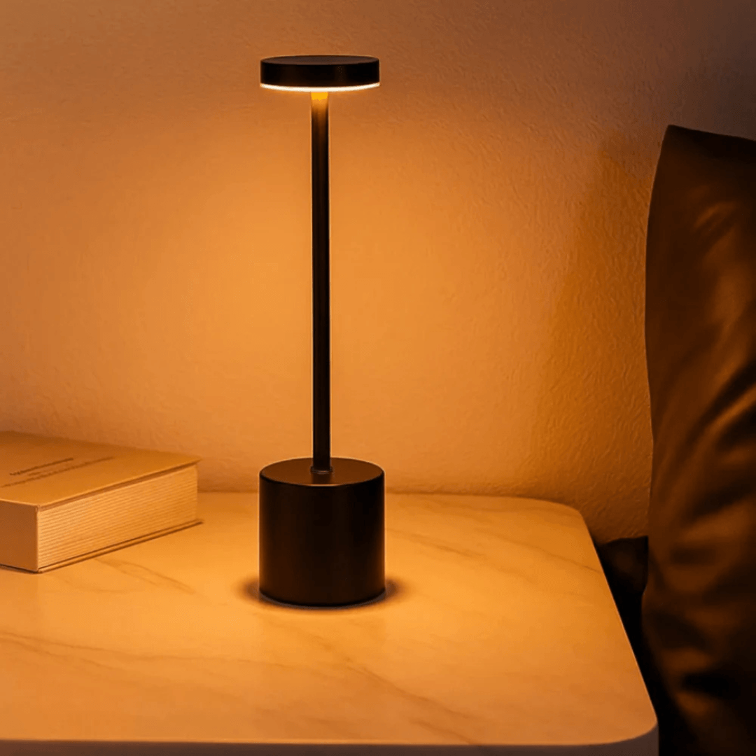 Luminária de Mesa LED 3 em 1 – Abajur Cabeceira