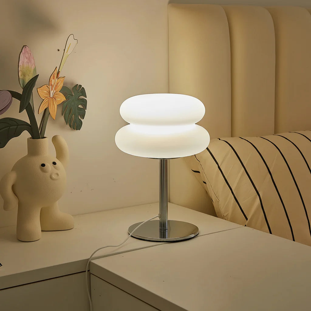Luminária de Mesa Modern em Vidro Soprado – 3 Cores