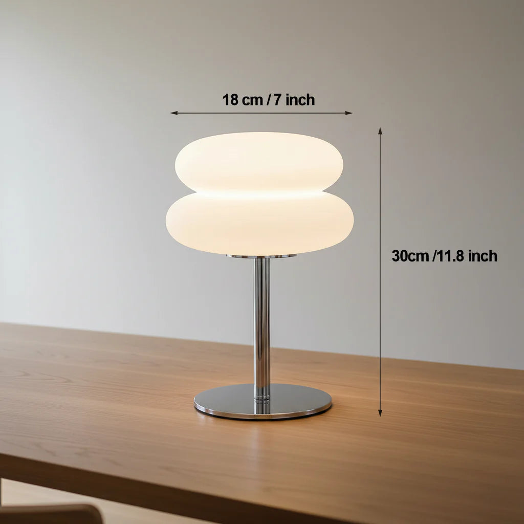 Luminária de Mesa Modern em Vidro Soprado – 3 Cores