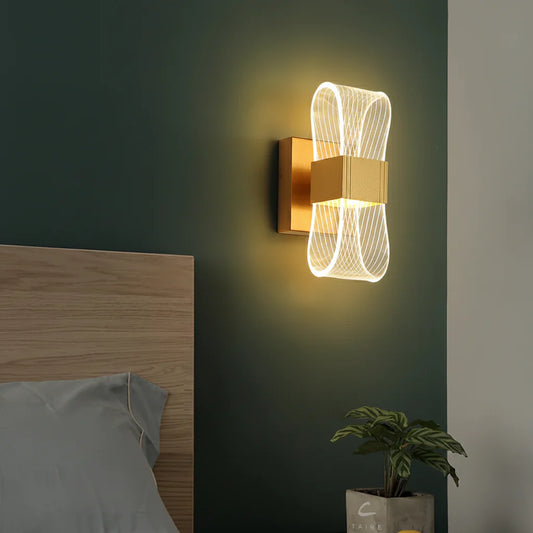 Luminária de Parede LED One Acrilic – Design Nórdico