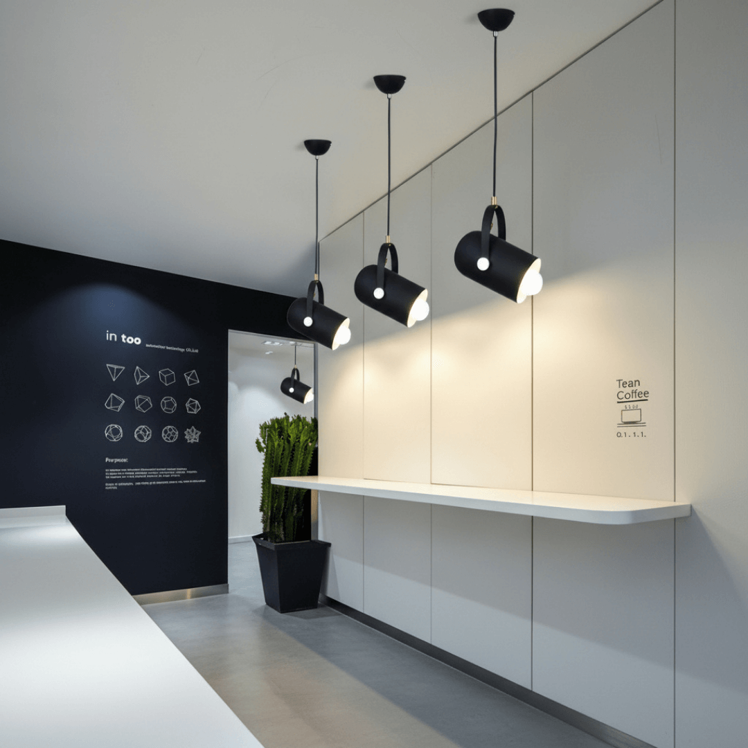 Luminária Pendente Cilíndrica de Alumínio BT30