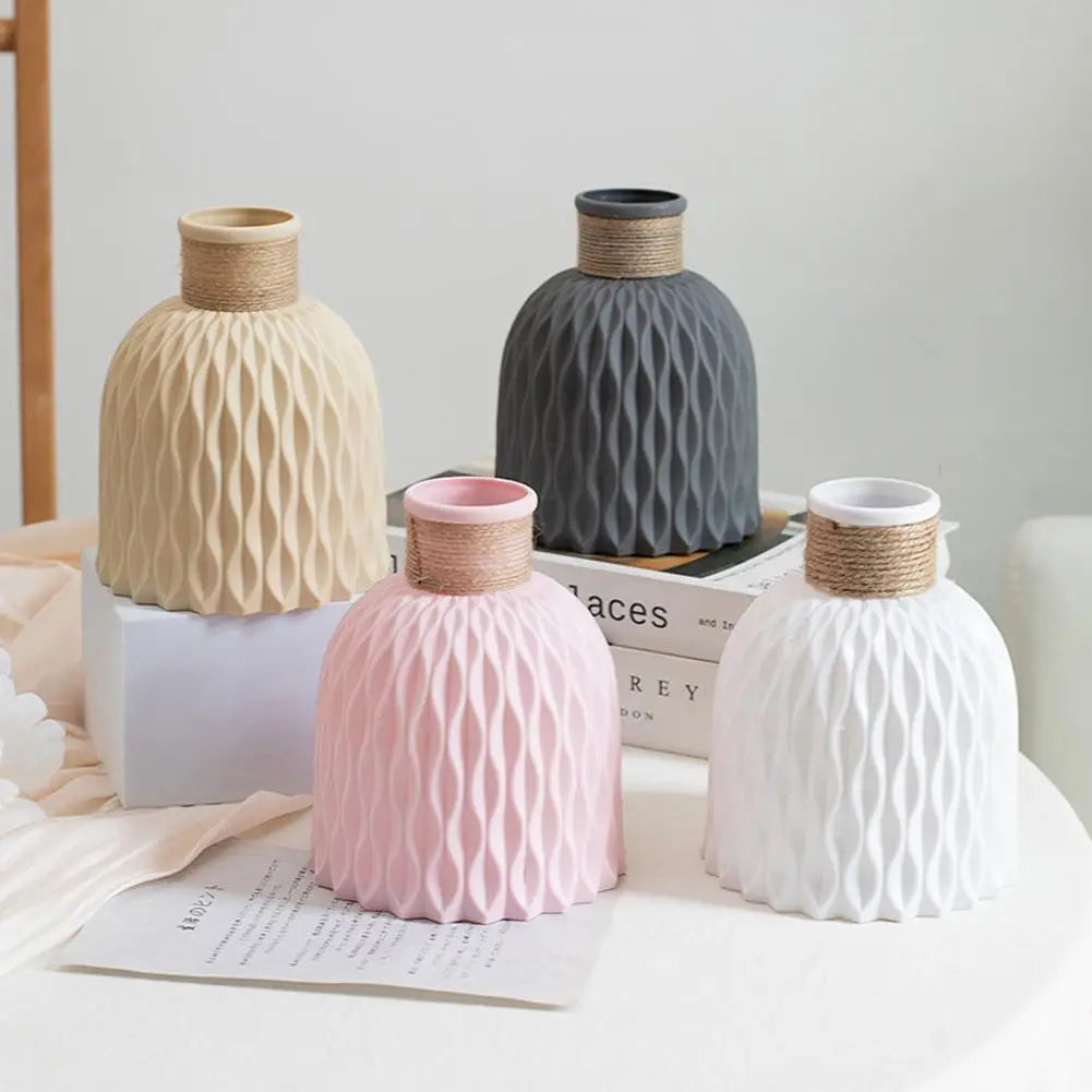 Vaso Decorativo Breeze em Plástico PE