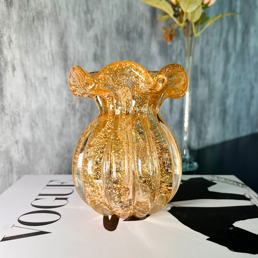 Vaso Murano Trouxinha Cristal