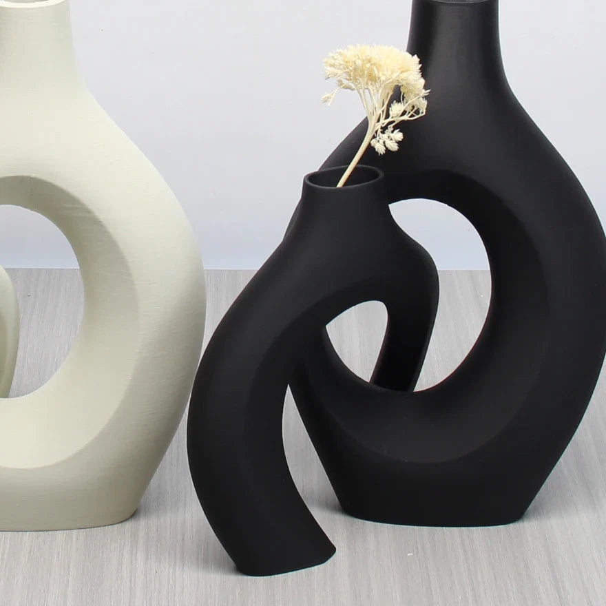 Conjunto de Vasos Decorativos Boho Arte
